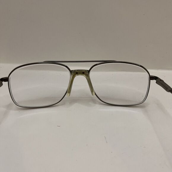 Stetson Eyeglasses 178 Zyloware 058 Designer Frames Only Silver 57-16-140 - Picture 6 of 6